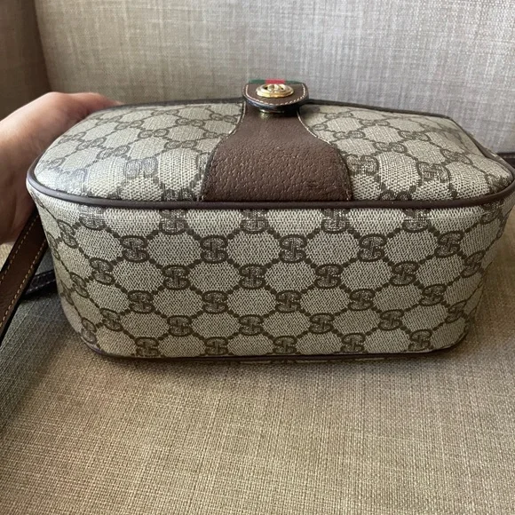 Authentic Gucci vintage web sherry line crossbody bag 89.02.032 (R09) - Picture 8 of 16